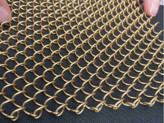 soffitto Devider alluminio Catena Link Curtain 4mm 5mm 6mm Metallo decorativo