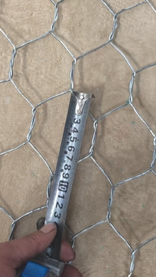 Rete Gabion Esagonale Zincato per la Stabilizzazione del Pendio