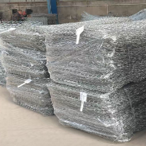 Griglia galvanizzata di filo di gabione 60x80 mm per il controllo dell'erosione e le pareti di sostegno