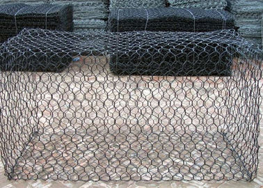Gabbioni rivestito esagonale del PVC diametro di cavo da 2,0 - 5,0 limetri ISO9001 approvato