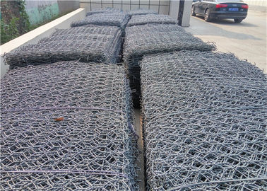 Scatole di gabion galvanizzato personalizzabili con elevata resistenza alla trazione e diametro di 0,6 m