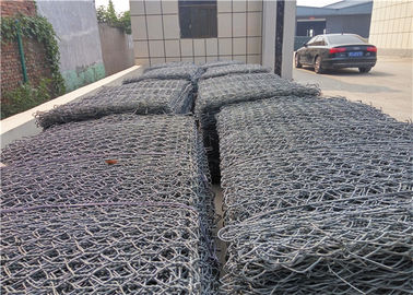 80mmx100mm dimensione della maglia PVC rivestito galvanizzato a caldo galvanizzato gabion gabbie per una costruzione robusta