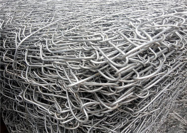 Spessore di rivestimento in PVC 0,5 mm Gabion Basket Mesh Galvanizzato per la stabilizzazione della pendenza