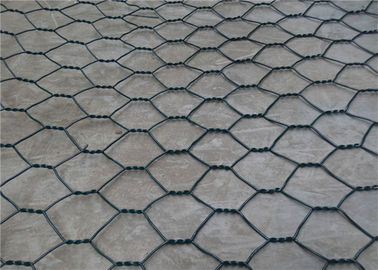 Il PVC della sicurezza ha ricoperto la rete metallica esagonale, portata galvanizzata di lunga vita della scatola del gabbione