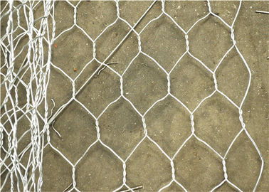 Materasso rivestito del gabbione del doppio del diaframma del PVC del gabbione PE rivestito dei canestri