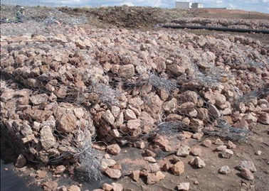 La parete temporanea della roccia del gabbione della protezione di inondazione ingabbia una resistenza alla trazione di 380 MPa