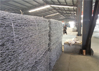 Scatole di gabion pesanti Protezione dei pendii Pareti di sostegno Letti da giardino elevati Cesti di gabion galvanizzati tessuti