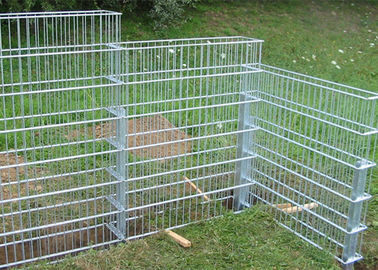 Galfan ha ricoperto la resistenza della corrosione dei gabbioni del reticolato di saldatura per protezione del suolo