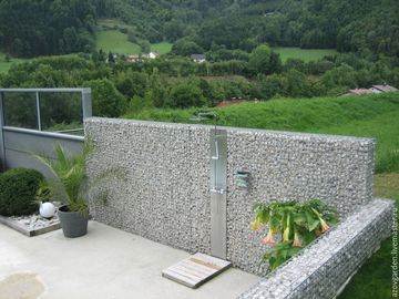 Canestri architettonici del gabbione del muro di sostegno, gabbie della roccia del gabbione dell'acciaio dolce