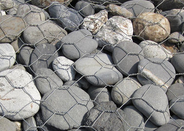 Gabbia galvanizzata della pietra del gabbione per protezione di erosione ed il suolo di conservazione