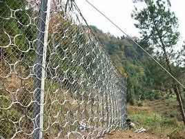 Sistema di stabilizzazione immerso caldo del pendio della tela della maglia dell'anello del metallo di Galvanizedsteel