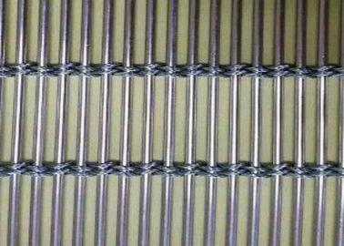 Pannelli decorativi tessuti del recinto della rete metallica per il diametro di cavo di architettura 0.2mm-4mm