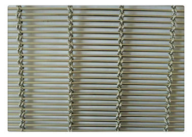 Pannelli decorativi tessuti del recinto della rete metallica per il diametro di cavo di architettura 0.2mm-4mm