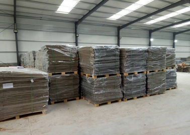 Barriera difensiva saldata / bastione difensivo Gabion mesh box con geotessile marrone per itari