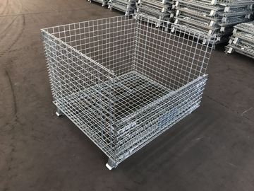 50mmx50mm dimensione della maglia galbioni con maglia saldata Gabion personalizzato Gabion Basket Galbioni saldati