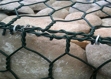 8 * il materiale ricoperto 10 PVC rinforza il canestro del gabbione per la sponda del fiume