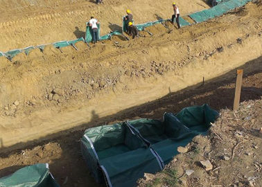 Canestri itari del gabbione del metallo di Galfan del bunker delle borse geotecniche dei pp