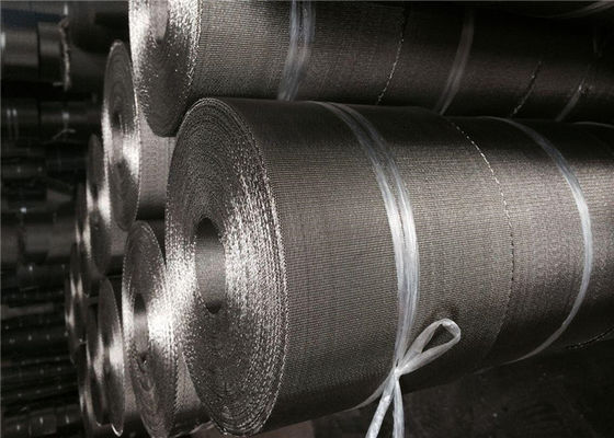 SS304 macchina dell'acciaio inossidabile 72x15 132x17 152x24 Mesh Reverse Dutch Weave Wire Mesh Conveyor Belt For Plastic