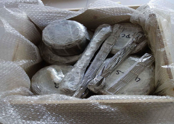 Maglia resistente all'acido della corda del puntale di acciaio inossidabile di larghezza di 0.1m