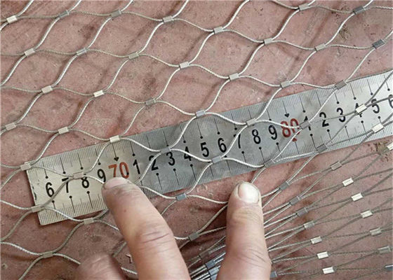 Maglia tessuta a mano della corda del puntale 316 316l di acciaio inossidabile