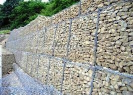 Gabioni di maglia saldata rivestiti di zinco con resistenza alla trazione 380-550N/mm2