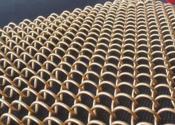 Tenda decorativa bollente di Mesh Shiny Silver Metal Coil del cavo della vernice