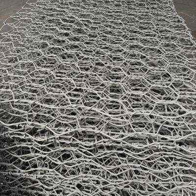 Cestini galvanizzati in acciaio 1m x 1m x 1m per la protezione costiera