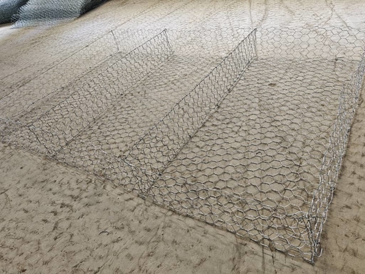 Cesti di gabione galvanizzati per la protezione delle rive e dei pendii